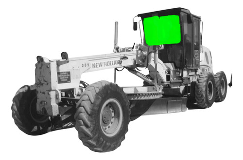 Borracha Para-brisa Motoniveladora Nh Rg140 Modelo Antigo
