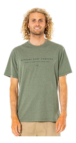 Remera Mc Rip Curl Axis Vaporcool Tee - Verde - La Isla