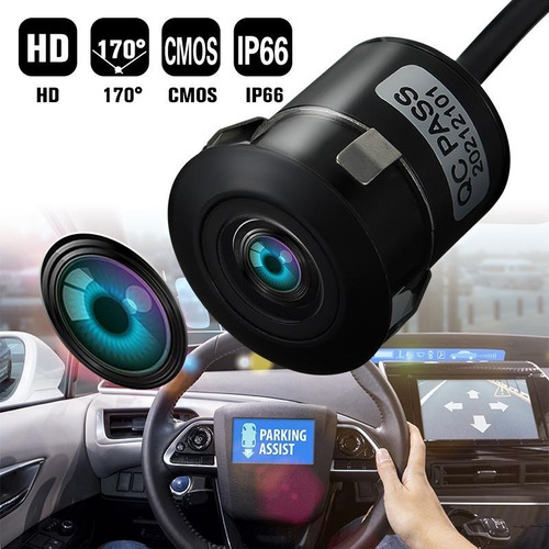 Camara Retroceso Con Con Broca Embutida 170º