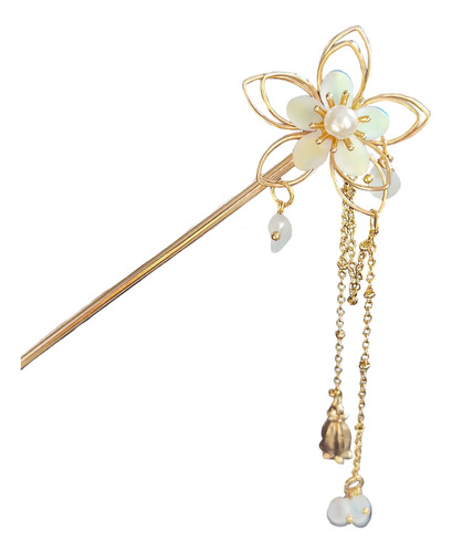 Horquilla Cabello Hanfu Tradicional Palillos Chino Aqua 1 Horquillas /aqua