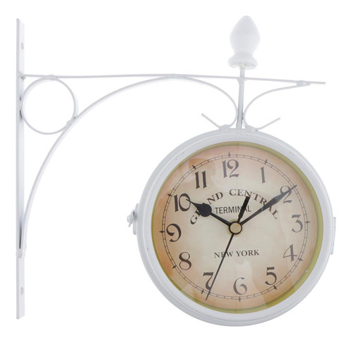 Reloj De Pared De Dos Cara, Reloj De Pared Con Blanco