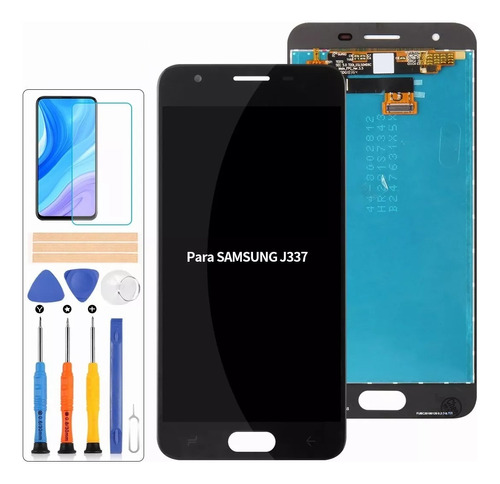 Para Samsung Galaxy J3 2018 Pantalla Lcd Táctil Negro
