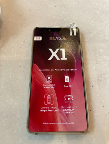 Celular Lanix Alpha X1 Dual Sim 32gb 1gb Ram Negro (Usado)