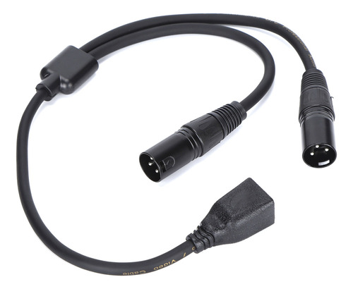 Cable Adaptador Jorindo Jd6099, Doble Xlr Macho A Rj45 Hembr