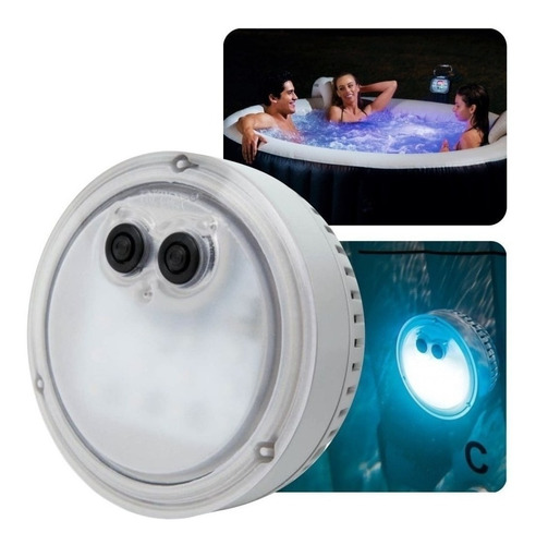 Luz Led Multicolor Autogenerador Spa Inflable Intex