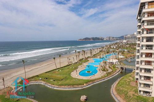 Cad Torre Uno 905. Terraza Con Vista Frontal Al Mar