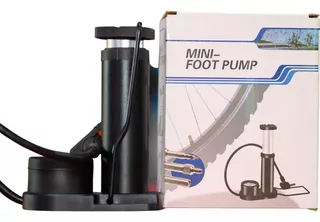 Bomba Aire Para Bicicleta Neumáticos Pelotas Mini Foot Pump