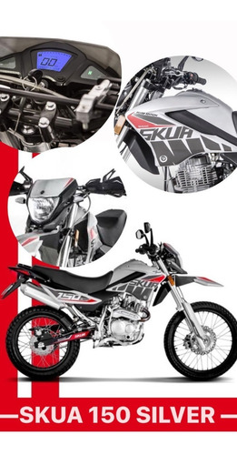 Imagen 2 de 16 de Motomel Skua Silver 150 Service Gratis Entrega En 2hs Ruta3m