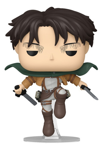 Funko Pop Animation Attack On Titan Levi With Swords 1625 Fs