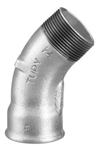 Curva 45° Galvanizada Macho/fêmea 2 - Tupy 122701033