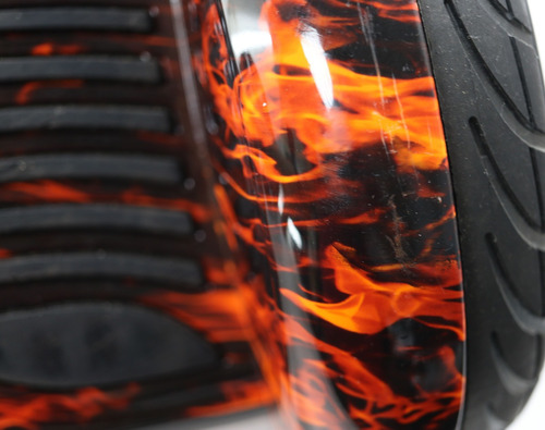 Skate Elétrico Hoverboard Star Fogo 10 Com Fonte A12140