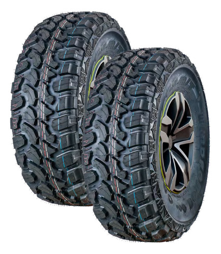 Kit 2 Llantas Windforce 265/75r16 123/120q Catchforce M/t Lt