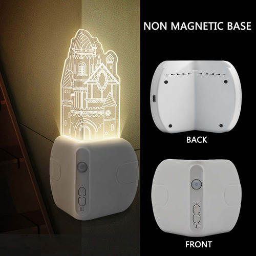 Inducción De Luz Nocturna B Acrylic Castle Intelligent Induc