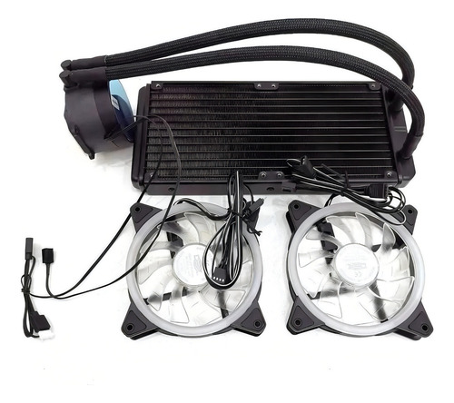 Water Cooler Led Rgb 240mm Para Processador Amd E Intel