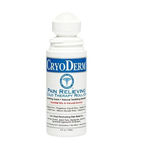 Cryoderm 3 Oz. Roll-on 4-pack