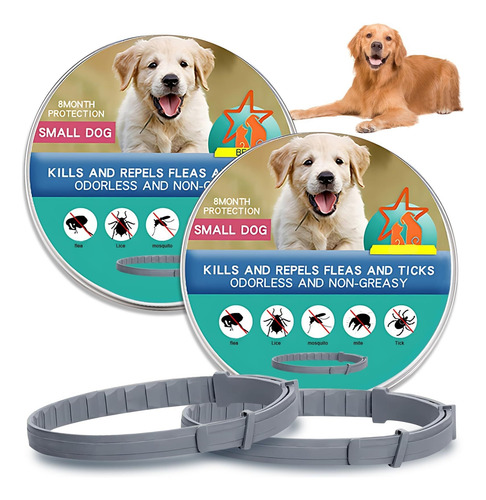 2pcs Collar Para Perro, Collar Impermeable,collar Para