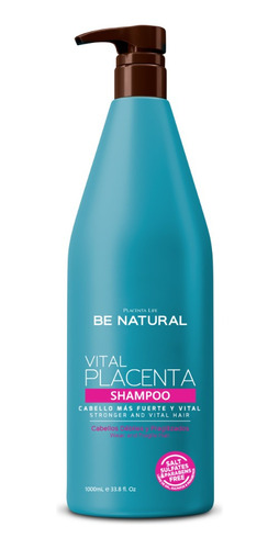 Be Natural Shampoo Vital Placenta Fco 1lt