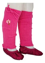 Comprar Mediapuntas Glitter + Polainas Con Aplique Ballet Niñas Soko