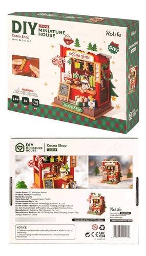 Miniatura Armable Cocoa Shop - Rolife Secret World