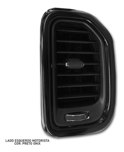 Difusor Ar Lateral Esquerdo Preto Fiat Toro Open Edition 19'