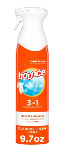 Bounce, Spray, Desamassa Tecido E Elimina Odor, 275g, Usa
