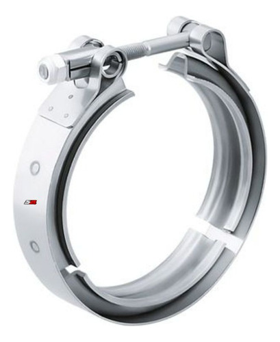 Abraçadeira V-band / V-clamp 4pol  Inox - Metal Horse