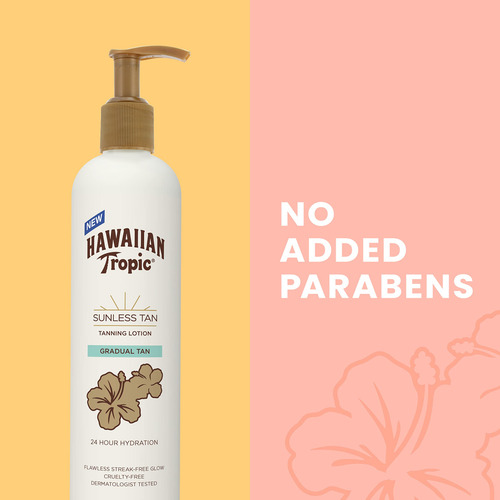 Loción Bronceadora Sin Sol Hawaiian Tropic Gradual Tan 375 M