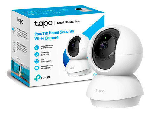 Cámara De Vigilancia Wi-fi Tp-link Tapo C210 360° 3mp 2k 