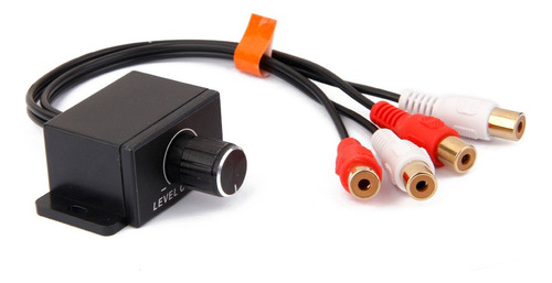 . 1 Piece Coche Rca Controlador De Nivel De Amplificador