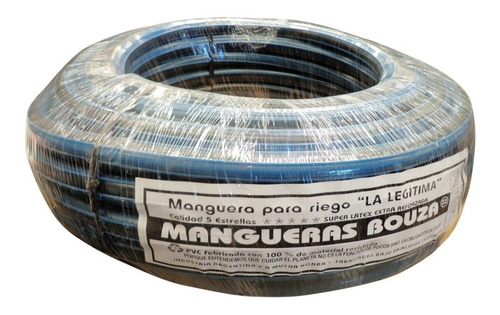 Manguera Rollo Riego 3/4  X 25 Metros Pvc Reforzada