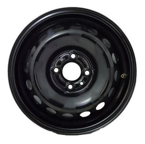 Roda Aro 14 Uno Palio Siena Mobi Fiat 51855519 Cor Preto