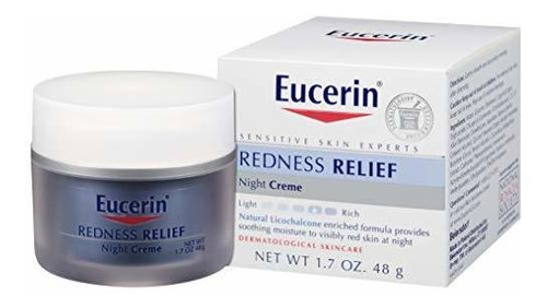 Eucerin Sensitive Skin Redness Relief Crema De Noche Calmant