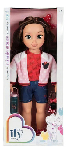 Boneca de moda Muñeca Disney Ily Minnie Mouse de 45 cm