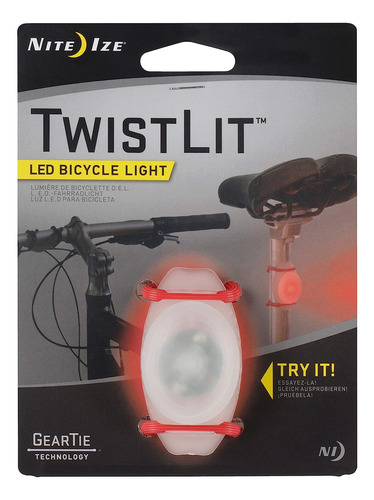 Luz De Bicicleta Led Giratoria Con Accesorio Versátil Luz De