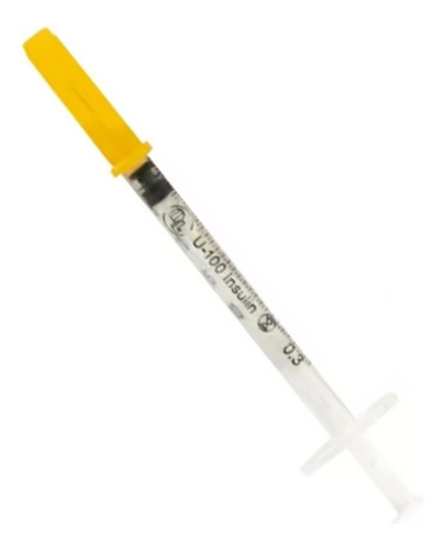 Jeringa P/insulina Dl 1ml 30gx13mm C/100 Piezas