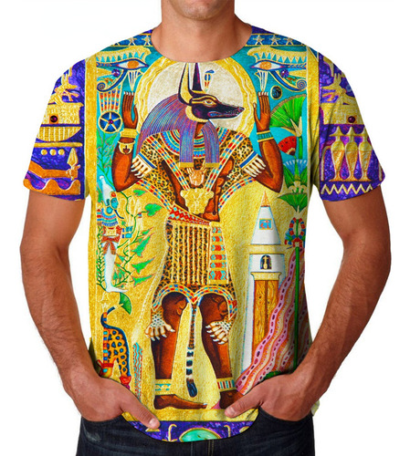 Playera Con La Cara De Anubis Del Dios Egipcio Eye Of Egypt