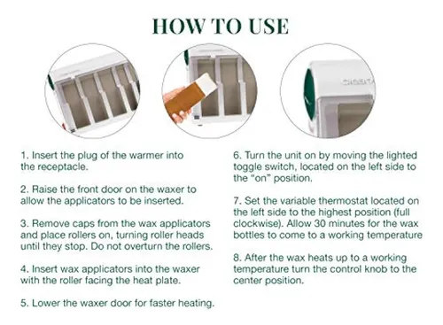 Clean + Easy Calentador De Spa Con Cera Para Cartuchos