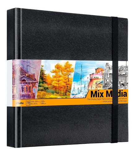 Mix Media Pad  8 3x8 3 Mixed Media Art Sketchbook  120 ...