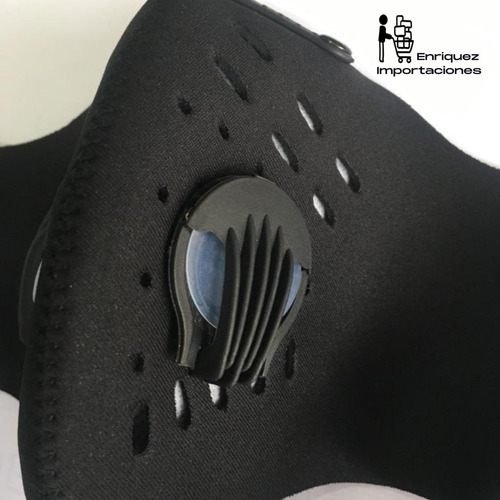Imagen 4 de 6 de Mascarilla Deportiva, Filtro Interno Con Protección