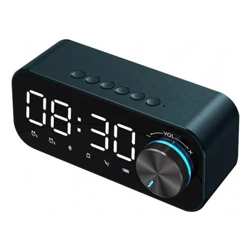 Reloj Despertador Con Parlante Bluetooth Incluido