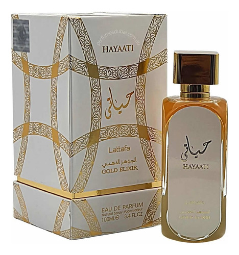 Perfume Arabe Unisex Hayaati Gold Elixir - Lattafa Edp 100ml