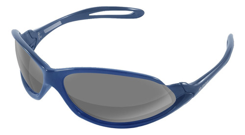 Óculos De Sol Spy 39 - Open Azul Royal Haste Azul-royal Lente Cinza Espelhada