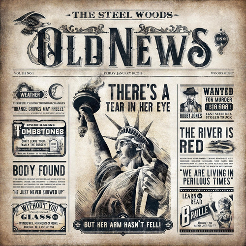 Cd: Cd Importado De Steel Woods Old News Usa