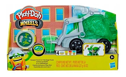 Masas Camión De Basura Play Doh - Vamos A Jugar