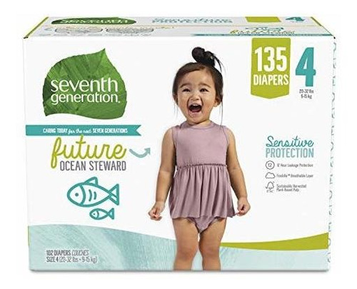 Pañales Para Bebés De Séptima Generación Para Pieles Sensibl