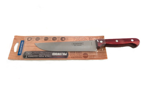 Cuchillo Tramontina Linea Polywood Hoja De 17,5cm