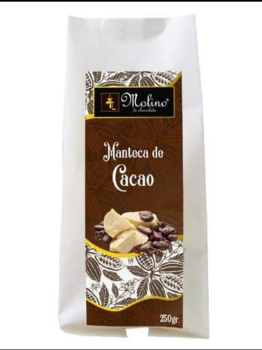 2pz De Manteca De Cacao 250gr. Repostería, Cocina, Belleza