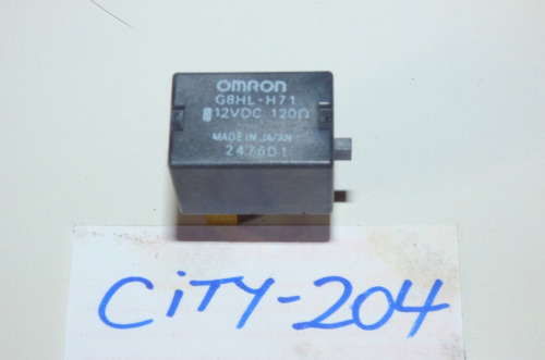 Relay Omron 12 Vol (g8hl-h71) Honda City Lx Año 2014 Al 2017