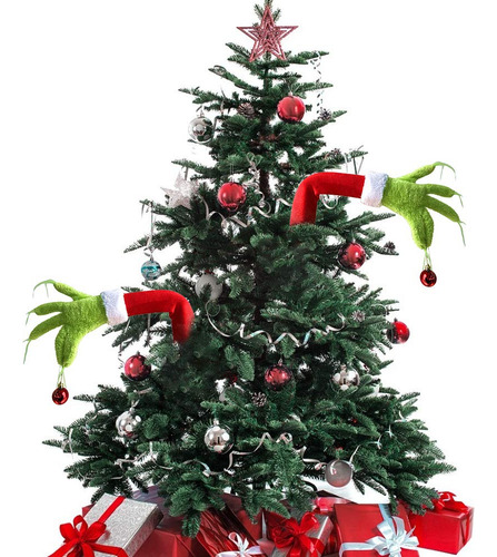 Grinch - Brazos Para Árbol De Navidad, Adorno De Brazo