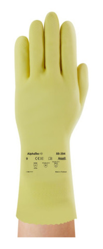 Kit 8 Guantes Canners Ansell Puño Zig-zag Uso Alimentos
